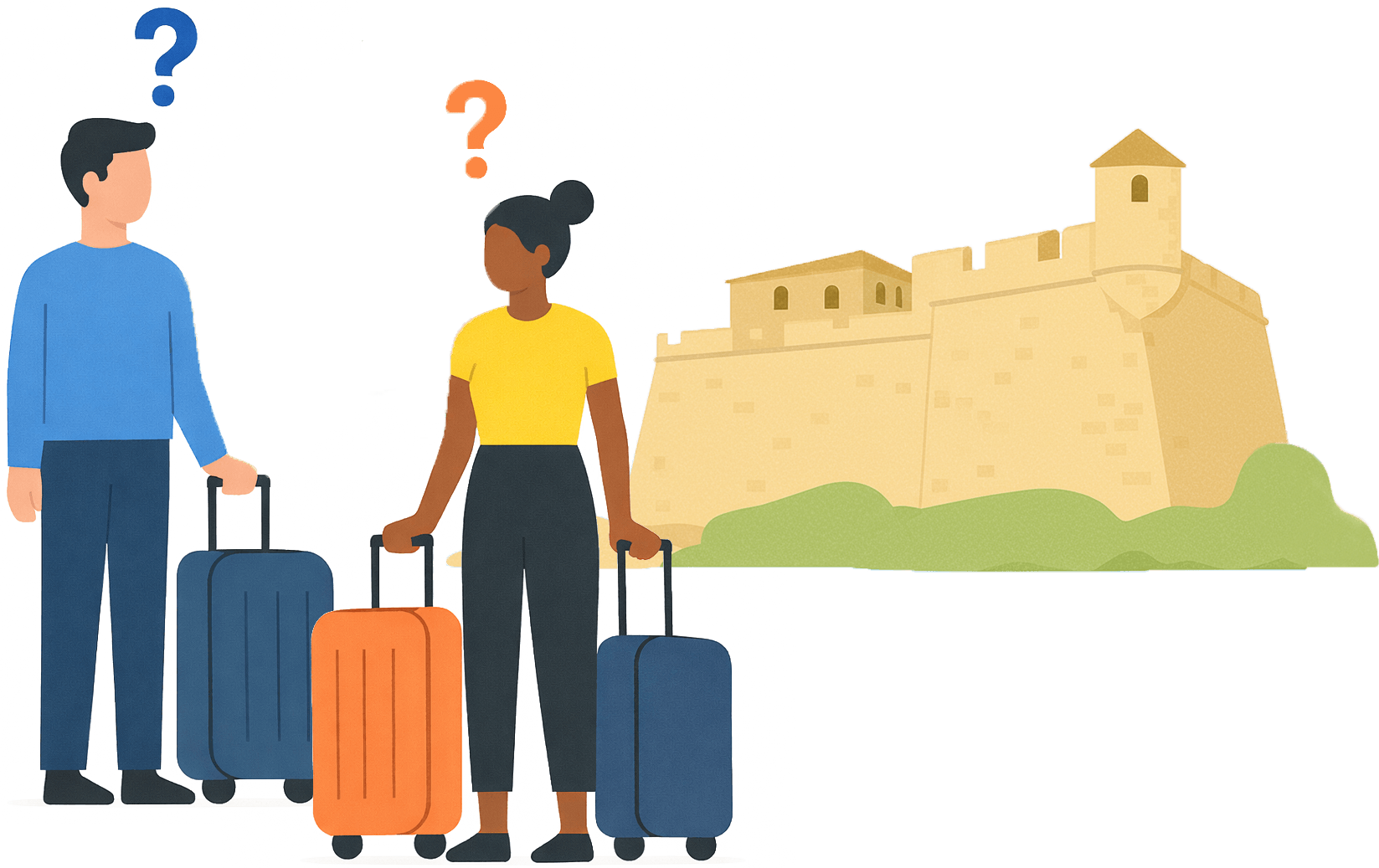 Illustrazione FAQ - Deposito bagagli automatico Ajaccio